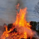 Mehr über den Artikel erfahren Osterfeuer in Groß Klessow – Klein Klessow holt am 3. Mai nach
